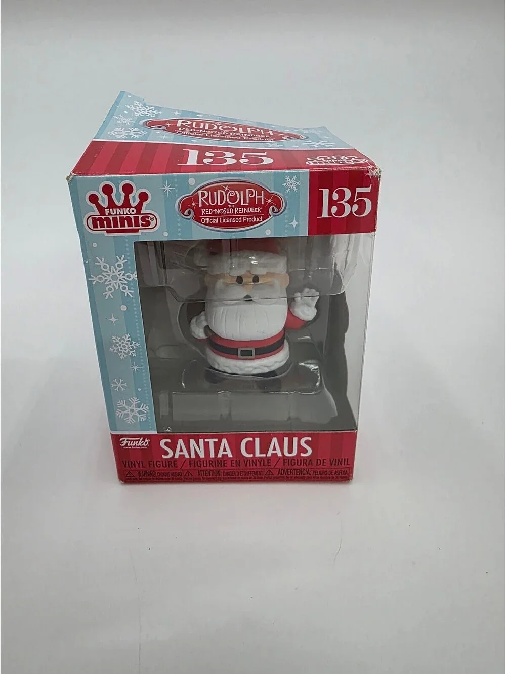 Funko Minis Rudolph Santa Claus Vinyl Figure #135